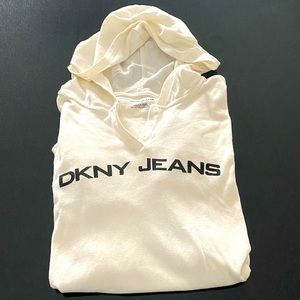 Woman’s DKNY hooded shirt